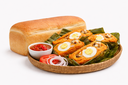 Agege bread and moi moi